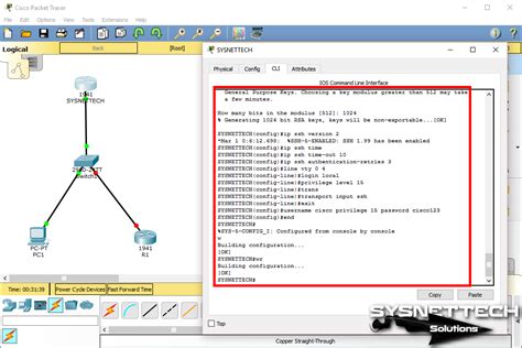 Configure the hostname as RTA. . How to set ssh version 2 in packet tracer